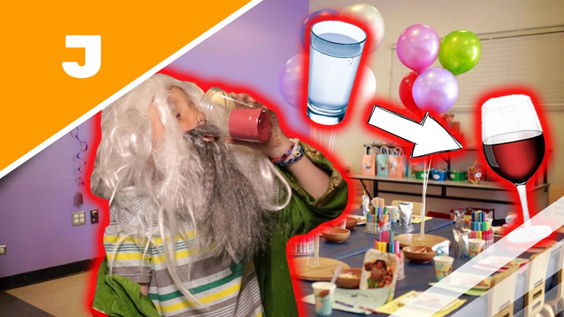 Jesus Turns Water Into Wine PursueGOD Kids